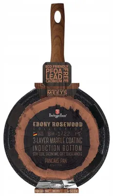 Produktbild von Berlinger Haus Ebony Rosewood Pfannkuchenpfanne 25 cm Granit-Beschichtung