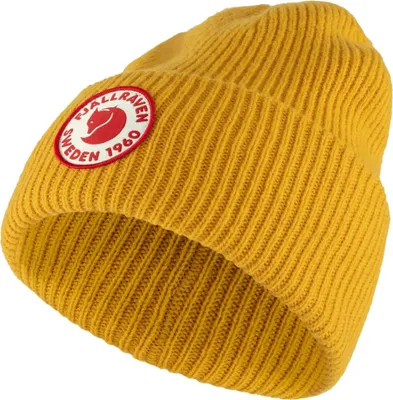Produktbild von Fjällräven Uni 1960 Logo Wollmütze Mustard Yellow ONESIZE
