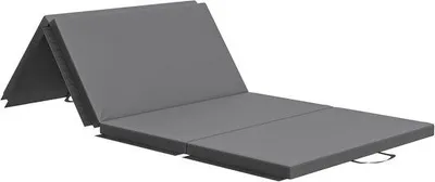 Image de Tapis de gymnastique 180 x 80 x 5 cm - Tapis de yoga épais avec surface antidérapante, idéal pour le fitness, le Pilates et les arts martiaux mixtes (MMA)