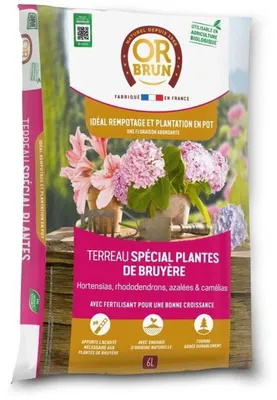 Produktbild von Spezielle Blumenerde für Heidekraut OBRTBRU6U - 6L - Für eine bessere Wurzelentwicklung