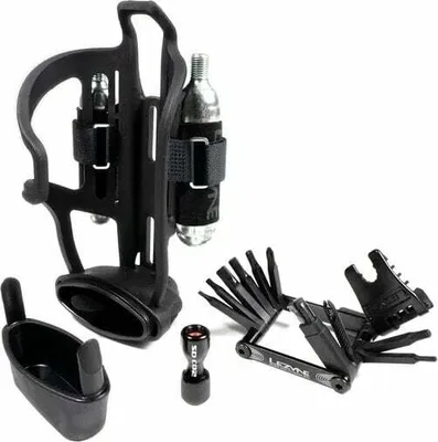 Obrázok produktu pre Lezyne Tubeless Flow Storage Loaded Black Cyklistický držiak na fľašu