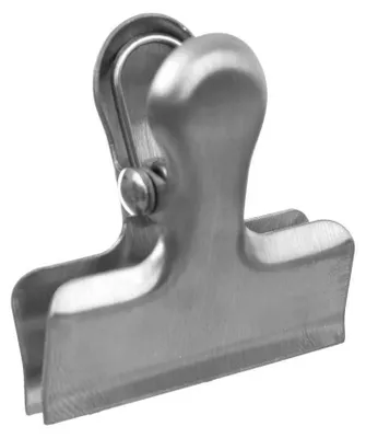 Image de Pinces pour sacs d'épices - Clips de fermeture pour sacs - Lot de 3 - Argent