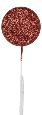 Produktbild von Clayre & Eef Weihnachtsdekoration Lutscher 40 cm Rot Kunststoff