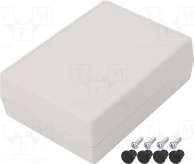 Immagine prodotto di 1x Alloggiamento: universale G1202G. Dimensioni: X: 82 mm, Z: 38 mm, Y: 111 mm. Colore: grigio chiaro