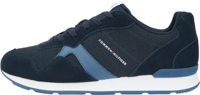 Produktbild von Tommy Hilfiger 8721221833476, Männlich, Erwachsener, Modische Sneakers, Navy, Blau, Navy Blue, Schnürverschluss