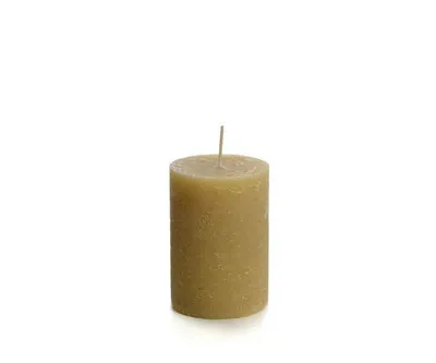 Produktbild von Rustik Lys Rustikale Stumpenkerze – Honig – 7 × 10 cm