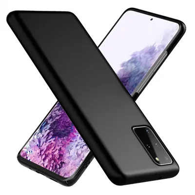 Produktbild von NALIA Hard Case für Samsung Galaxy S20 Plus, Dünne Handy Hülle Cover Bumper Etui Schwarz