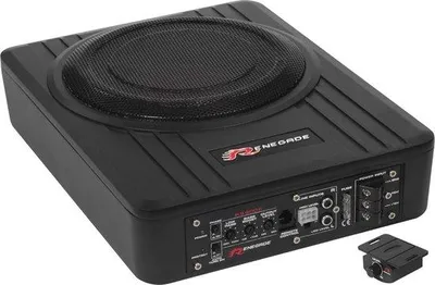 Image de Subwoofer automobile 200 W - Noir - Un son parfait pour ta voiture