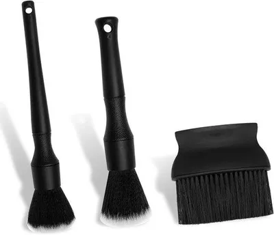 Produktbild von Auto-Innenreinigungs-Bürsten-Set, 3-teilig, weich, für Polster und Tastaturen