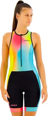 Produktbild von Zone3 Activate+ ärmelloser Triathlonanzug Mehrfarbig S Frau Mehrfarbig S