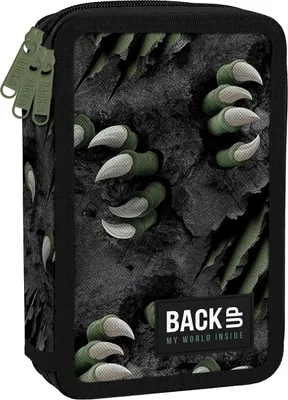 Obrázek produktu pro Třídílný penál s příslušenstvím Dinosaur Backup EW62 Derform