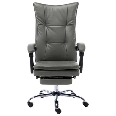 Image de vidaXL Chaise de bureau anthracite similicuir