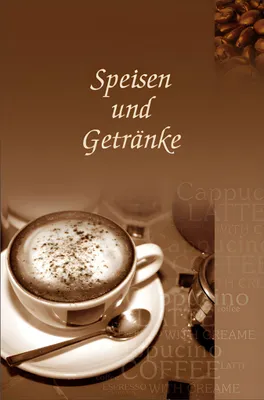 Produktbild von Adina Speisekarte Menümappe A5 Capuccino