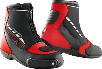 Zdjęcie produktu dla Buty motocyklowe Bogotto Lap, czarny/czerwony, 40