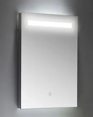 Produktbild von LED Spiegel 45x60 cm mit Touch Bedienung EEK: F