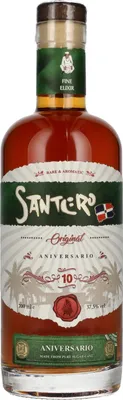 Produktbild von SANTERO 10 Years Old Anniversario Rum 37,5% Vol. 0,7l