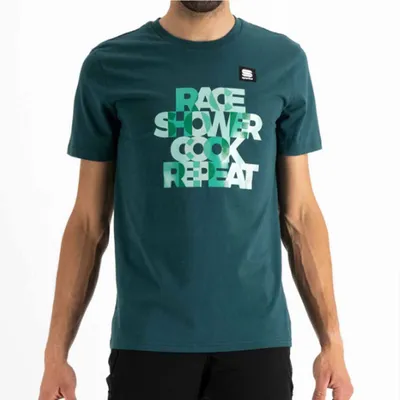 Immagine prodotto di Maglia da ciclismo Sportful a manica corta - BORA HANSGROHE FAN - Verde S