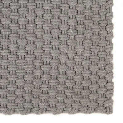 Immagine prodotto di Tappeto Rettangolare Grigio 160x230 cm in Cotone