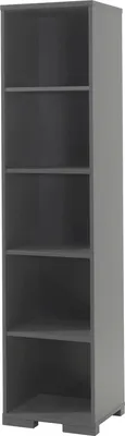 Produktbild von LONDON Regal mit 5 Fächern, Ausf. Anthrazit Nachbildung