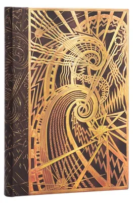Produktbild von Paperblanks PB8126-5, Abbildung, Gelb, 144 Blätter, 120 g/m², Liniertes Papier, Hardcover