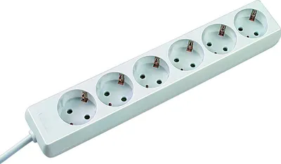Image de BACHMANN 381.241S Bâti de prises "SELLY" 6x