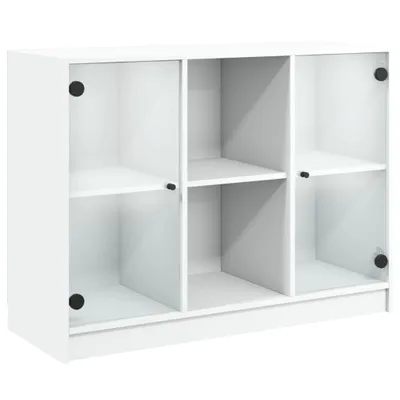 Produktbild von Sideboard Weiß 102x37x75,5 cm Holzwerkstoff