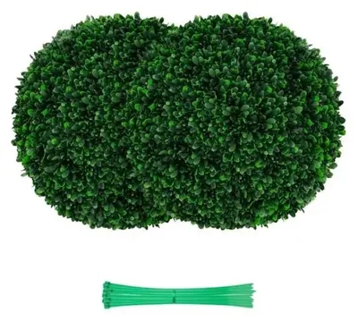 Zdjęcie produktu dla 2 sztuki sztucznych kul topiary z opaskami zaciskowymi