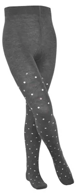 Immagine prodotto di Calzamaglia unisex per bambini FALKE, modello Multidot K TI, in cotone, spessa, con motivo a pois, confezione singola