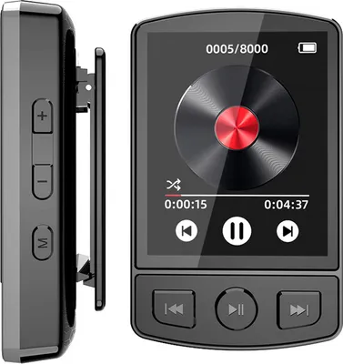 Produktbild von 1.8-Zoll-Bildschirm zurück Clip MP3-Musik-Player FM-Radio tragbare digitale Musik Media Player für Outdoor-Reisen
