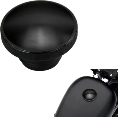 Immagine prodotto di Tappo carburante CNC per moto # TD2 nero