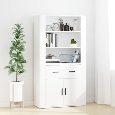 Produktbild von Hochschrank in Weiß aus Holzwerkstoff