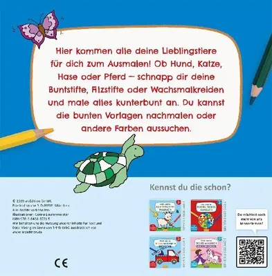 Produktbild von Mein erstes dickes Malbuch ab 2 - Lieblingstiere