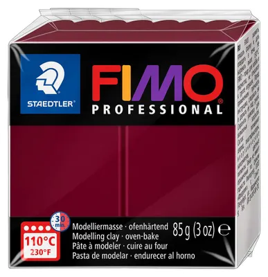 Obrázok produktu pre STAEDTLER® 8004-23 Modelovacia hmota Fimo prof 85 g bordová