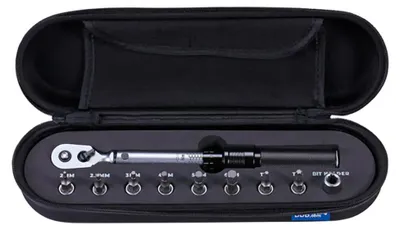 Zdjęcie produktu dla Klucz dynamometryczny BBB Cycling PrecisionTorque, 1/4 cala, zakres 1-10 Nm - precyzyjny klucz dynamometryczny...