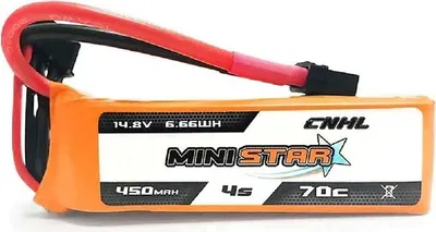Produktbild von CNHL MiniStar LipoAkku 450mAh 14.8V 4S 70C XT30U