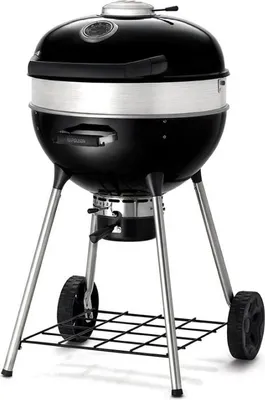 Immagine prodotto di Barbecue a carbonella – Kettle PRO 57 cm – griglia di cottura in ghisa smaltata – sistema di distribuzione del calore – termometro