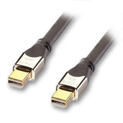 Produktbild von Lindy 41542, 2 m, Mini DisplayPort, Mini DisplayPort, 2560 x 1600 Pixel, Schwarz, Gold