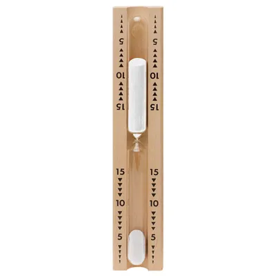 Produktbild von Sauna Sanduhr, Spezial, 15 min, weiß