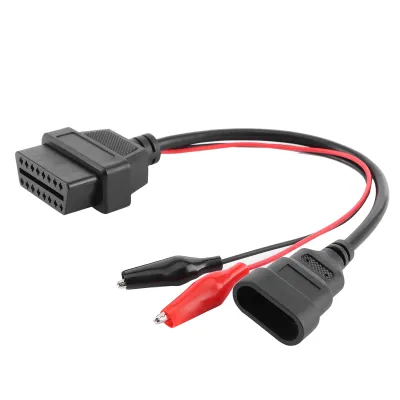 Obrázok produktu pre Kábel diagnostického adaptéra, diagnostický adaptér OBD2, diagnostický konektor vozidla, diagnostický kábel OBD2, diagnostický kábel, 3-pinový až 16-pinový konektor OBD