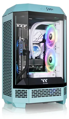 Productafbeelding van Thermaltake The Tower 300, kleur: turquoise