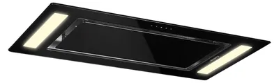 Zdjęcie produktu dla Okap Klarstein, cichy okap, okap podszafkowy, okap z filtrem, okap do zabudowy, okap 90 cm, 230 W, 620 m³/h, wyciąg/cyrkulacja, czarny