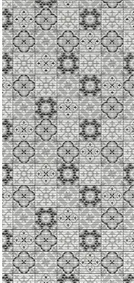 Obrázek produktu pro Pěnová podlahová rohož protiskluzová Dlaždice 65x180 cm