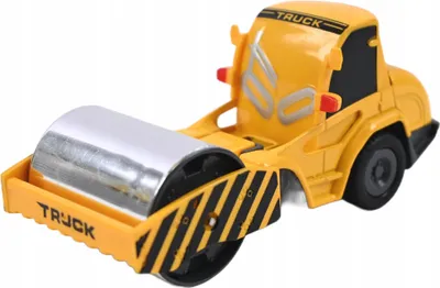 Produktbild von Baustellenfahrzeuge Spielzeugauto 13cm - Bagger Walze Bulldozer - Robustes Design