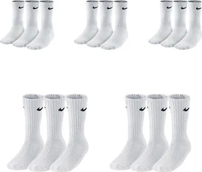 Produktbild von 15 Paar Nike Herren Damen Socken SX4508 - Farbe: weiß - Größe: 42-46