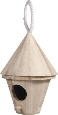 Obrázek produktu pro Dřevěná ptačí budka –Mix Credit – 1 kus – 16 cm – dřevo