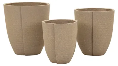 Produktbild von Mauro Ferretti Outdoor-Cachepot Set "Peru" 3er-Set