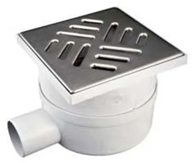 Obrázek produktu pro Teleskopický sifonový uzávěr s bočním odtokem – 15 x 15 cm