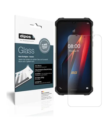 Produktbild von 2x Schutzfolie für Ulefone Armor 8 matt - Anti-Shock 9H Folie dipos Glass Kunststoffglas