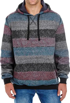 Produktbild von Burnside Printed Striped Marl Pullover