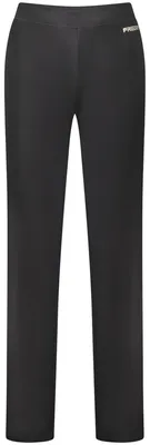 Produktbild von Damen Leggings mit weitem Bein und elastischem Bund – Schwarz
